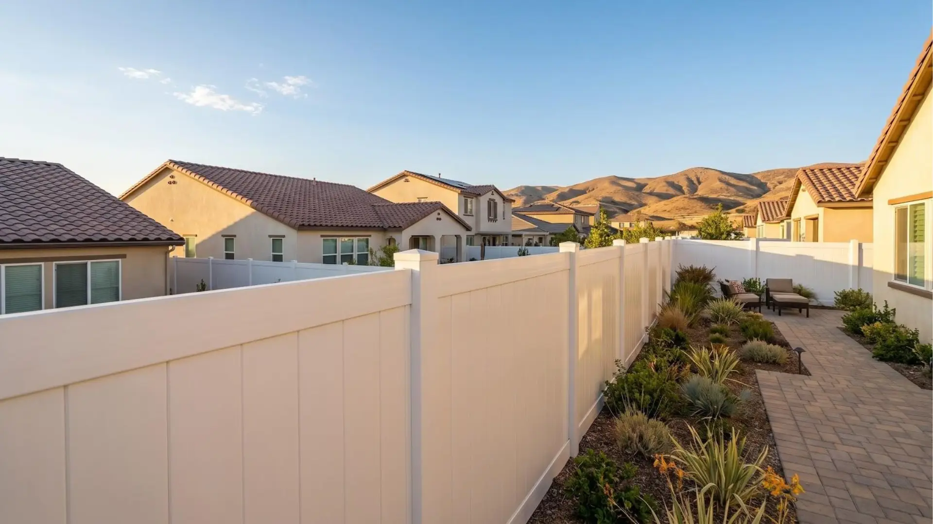Vinyl fences 