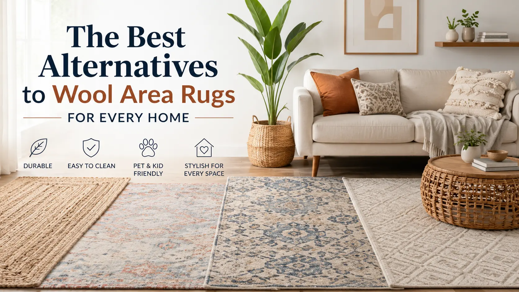 The Best Alternatives to Wool Area Rugs for Every Home