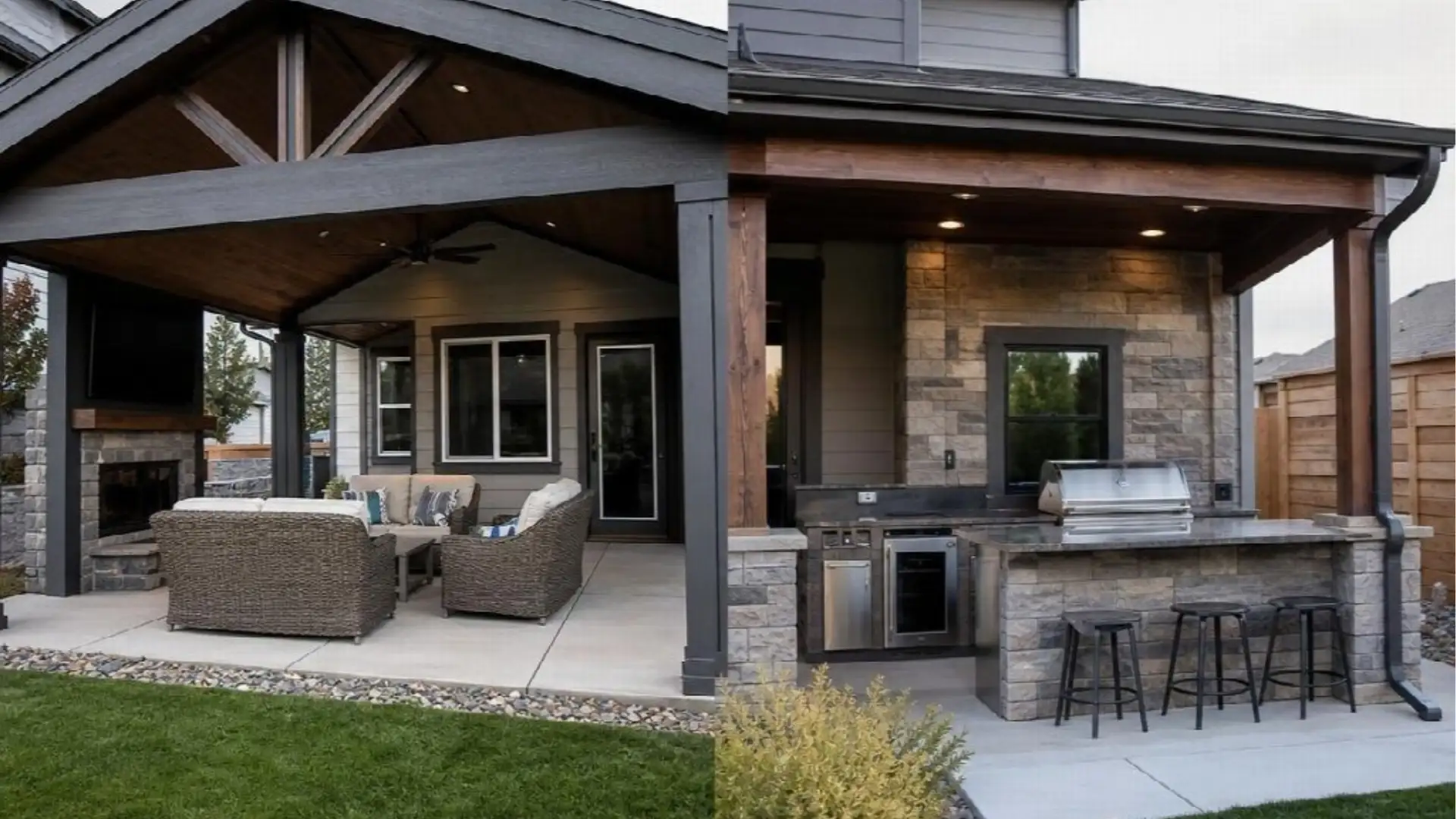 How to Decide Between a Covered Patio and a Full Outdoor Kitchen Addition Before You Break Ground