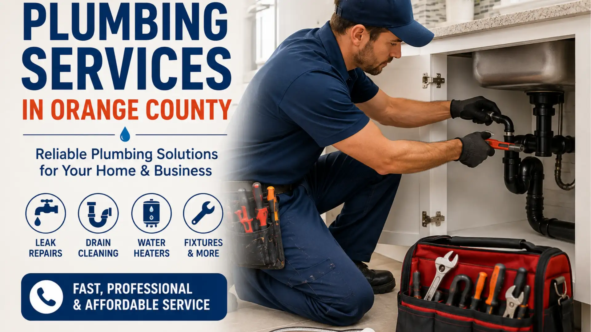 Plumbing Services in Orange County: Keeping Your Home’s Water Systems Reliable